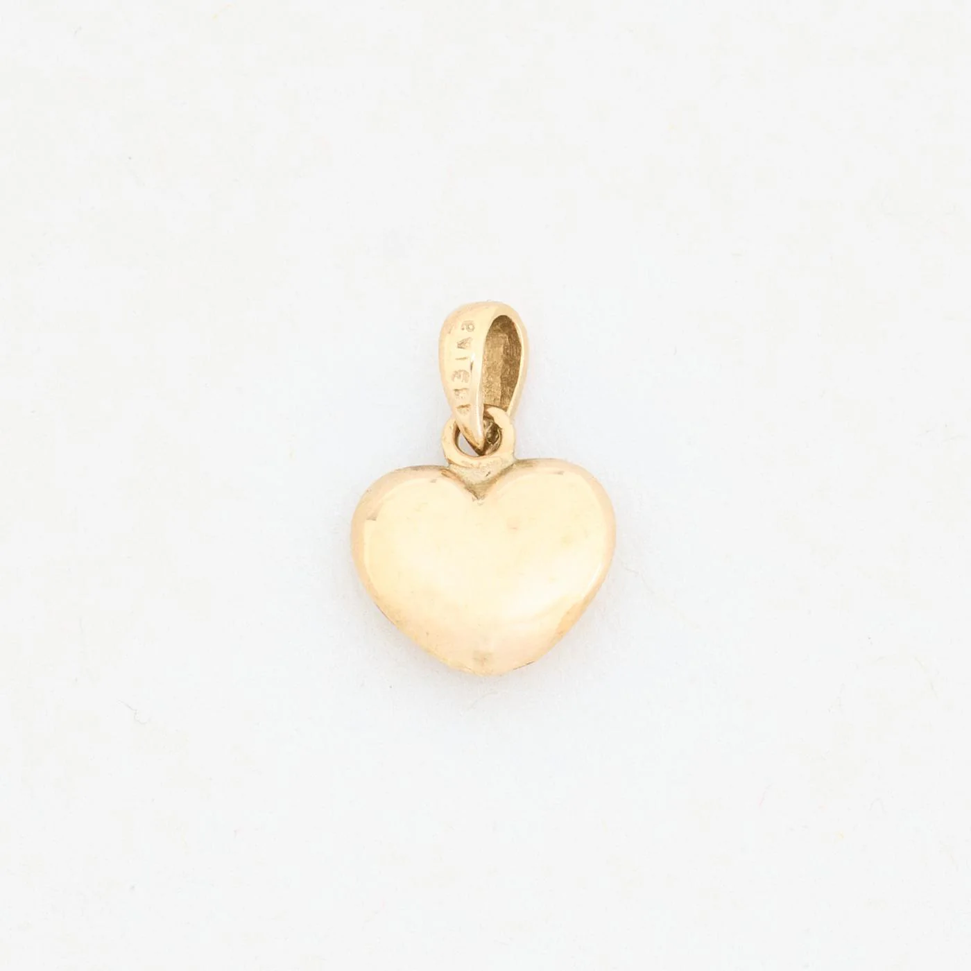 Klassisk Hjärthänge i 8K guld, 1.8 cm, 0.75 g - Image 3