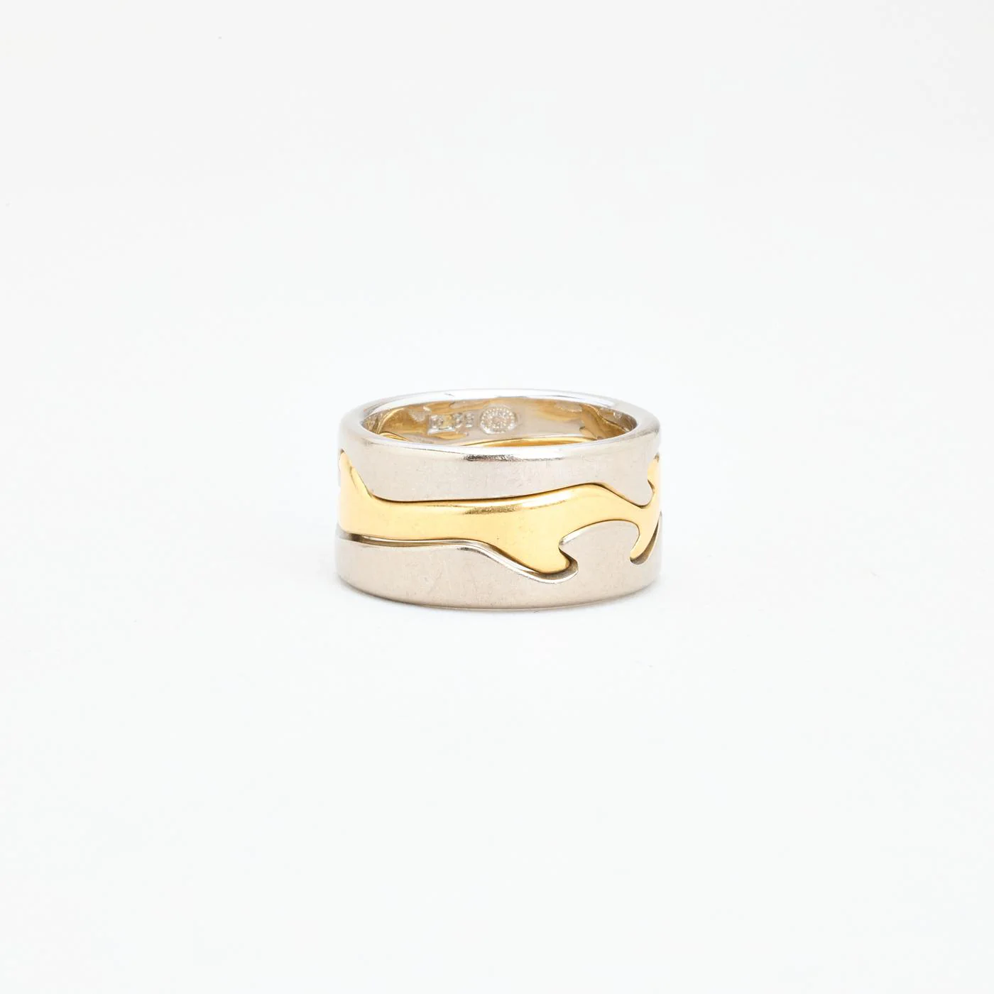 Georg Jensen Fusion band i 18K guld strl. 16.9 / strl. 53 - Image 3