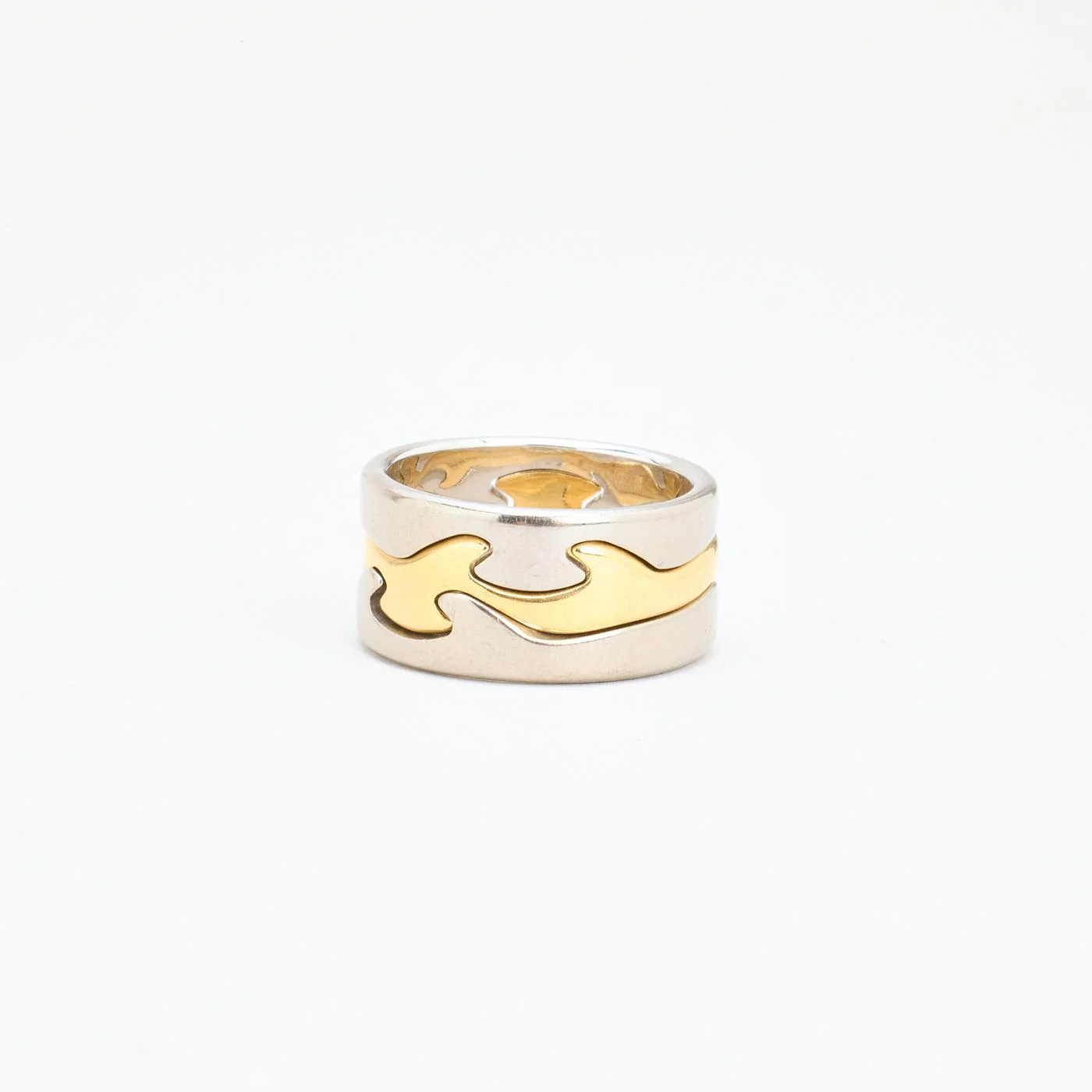 Georg Jensen Fusion band i 18K guld strl. 16.9 / strl. 53 - Image 4