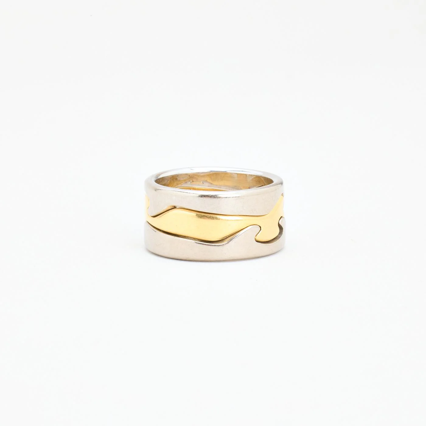 Georg Jensen Fusion band i 18K guld strl. 16.9 / strl. 53 - Image 5