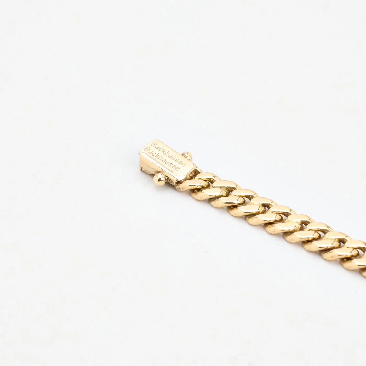 Pansar Armband i 8K guld, 18 cm, 13 g - Image 4