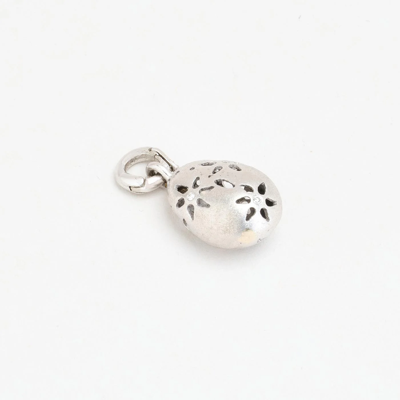 Ole Lynggaard Sweet Drops Hänge med diamant (0.07 ct) i 14K vitt guld, 3 cm, 5.75 g - Image 4