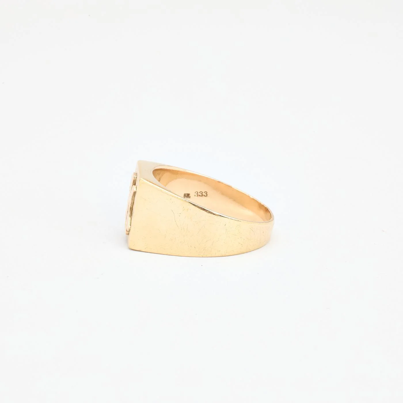 Monogram klackring i 8K guld strl. 21.3 / strl. 67 - Image 5