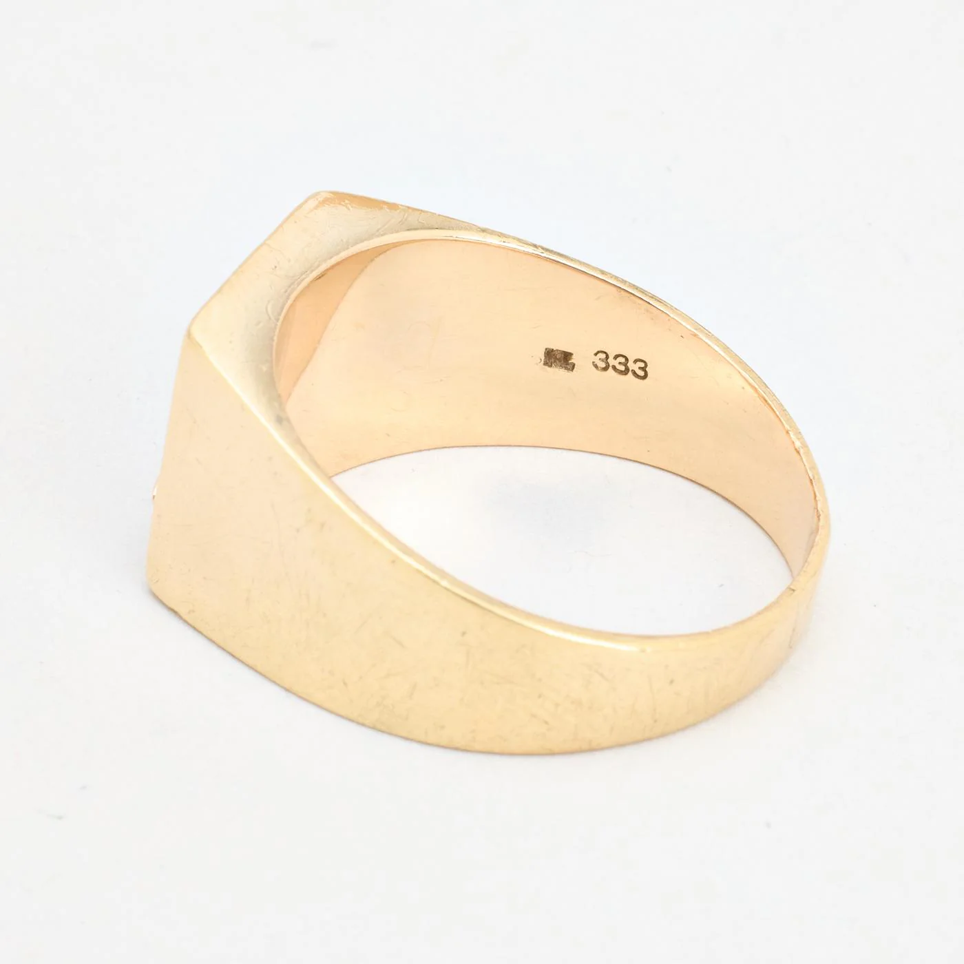 Monogram klackring i 8K guld strl. 21.3 / strl. 67 - Image 6