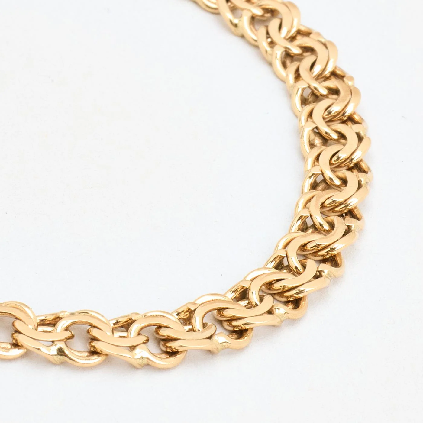 Bismarck Armband i 14K guld, 19 cm, 7.6 g - Image 3
