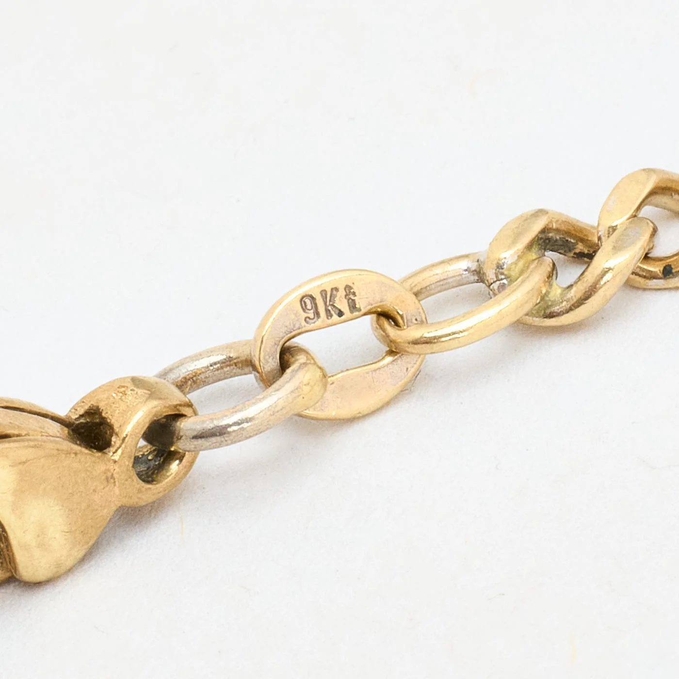 Figaro Armband i 9K guld, 21.5 cm, 5.3 g - Image 4