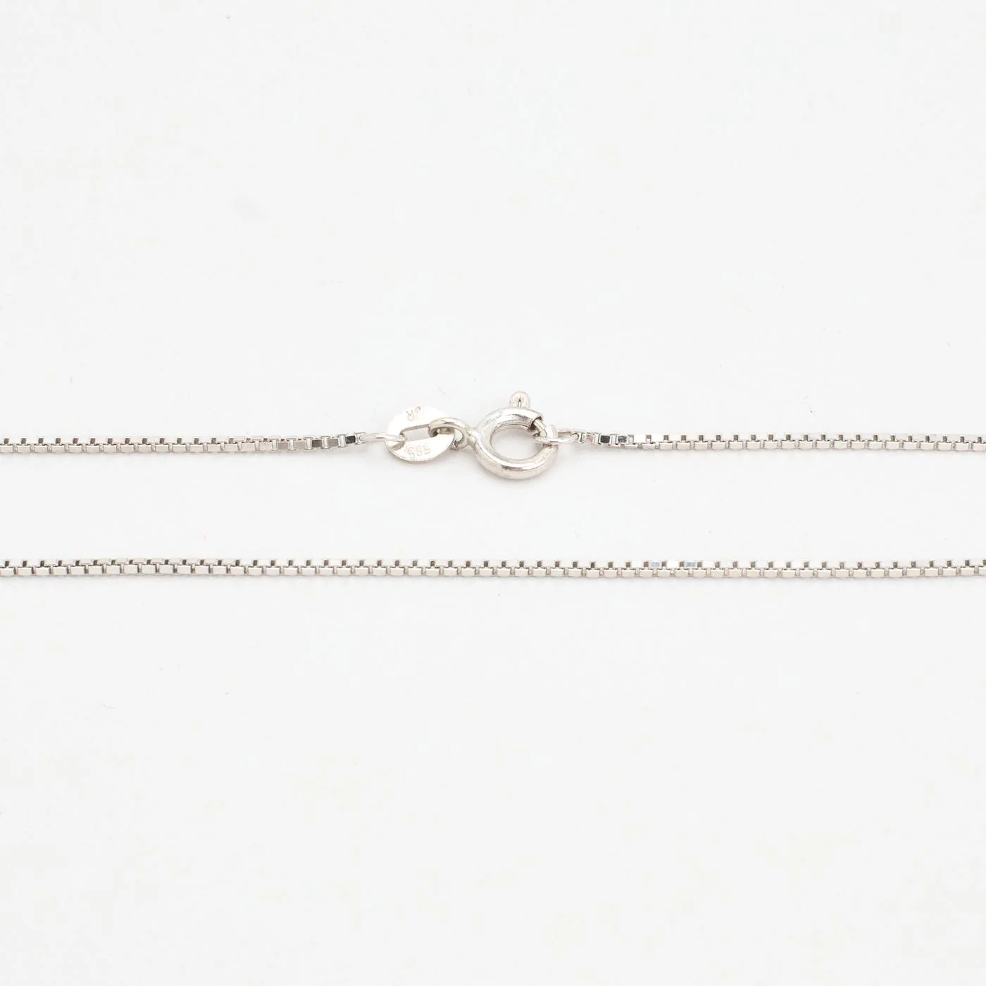 Venezia Halsband i 14K vitt guld, 38.5 cm, 2.55 g - Image 4