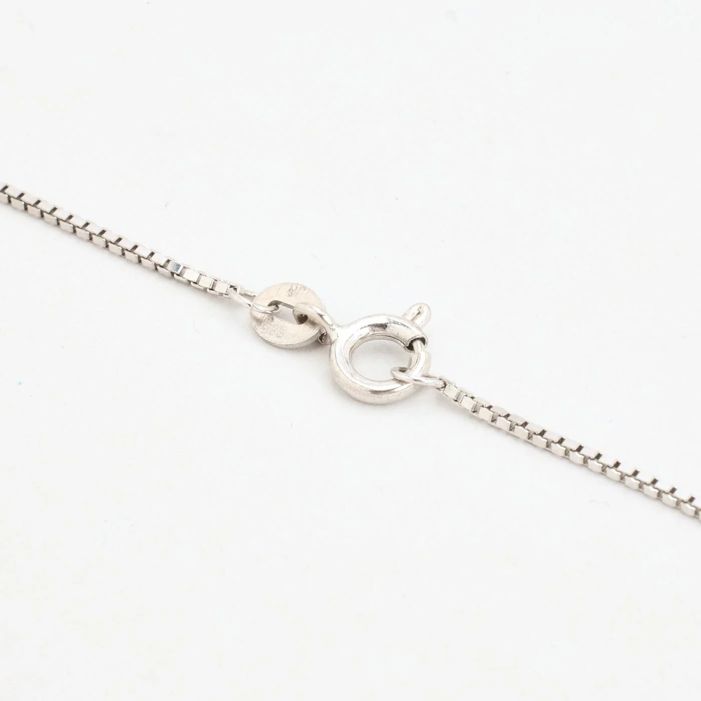 Venezia Halsband i 14K vitt guld, 38.5 cm, 2.55 g - Image 5