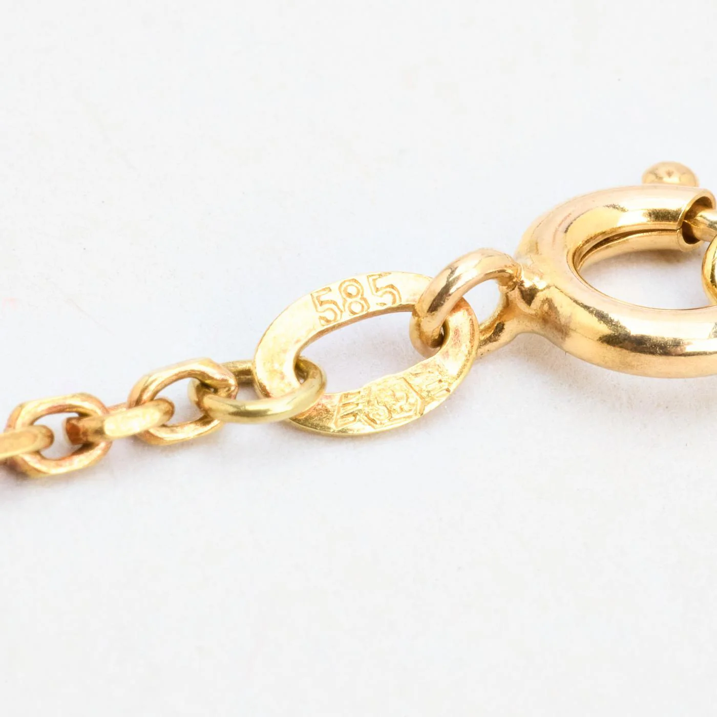 Skorpion Ankarkedja Halsband i 14K guld, 46 cm, 6.4 g - Image 3