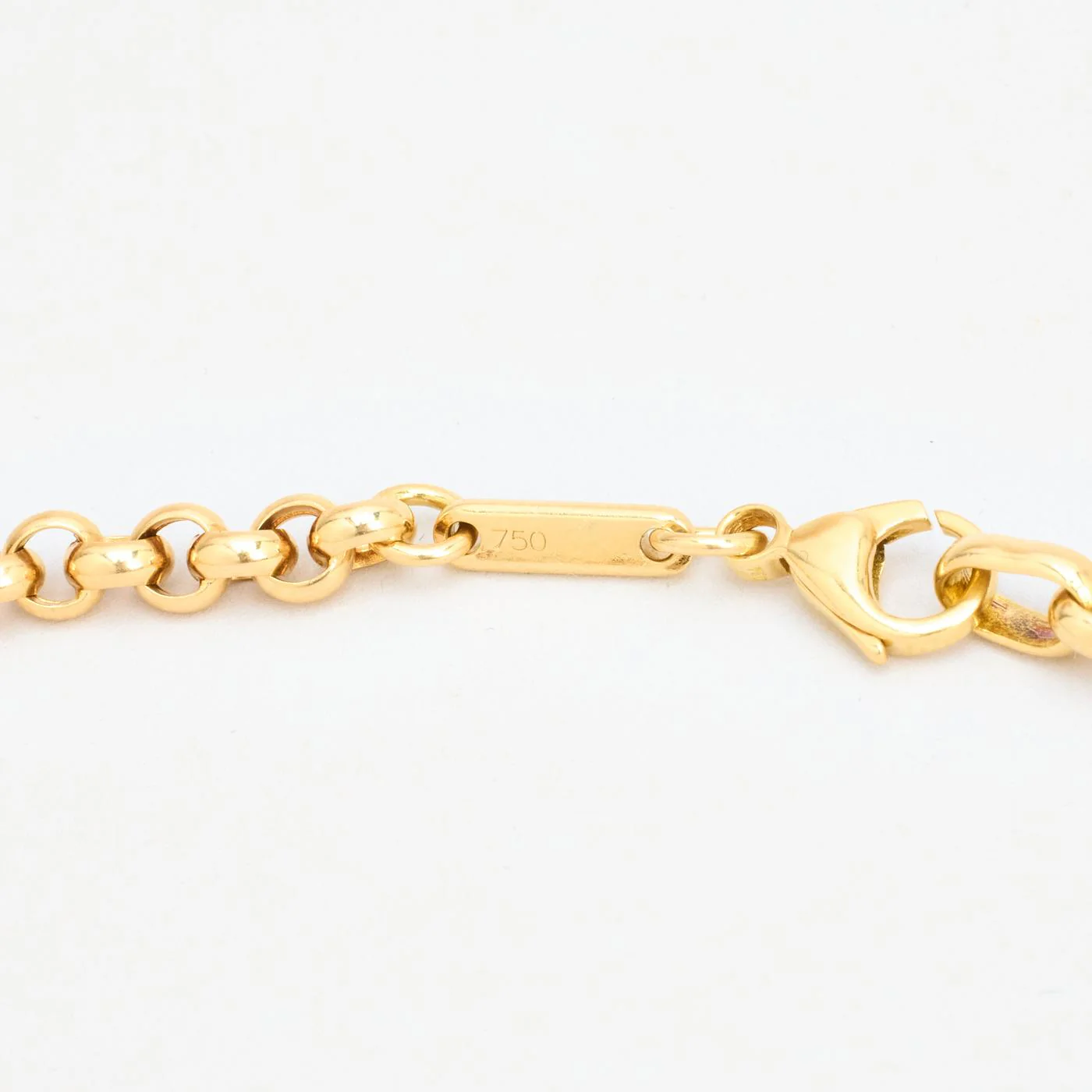 Ärtkedja Halsband i 18K guld, 43 cm, 25.54 g - Image 4