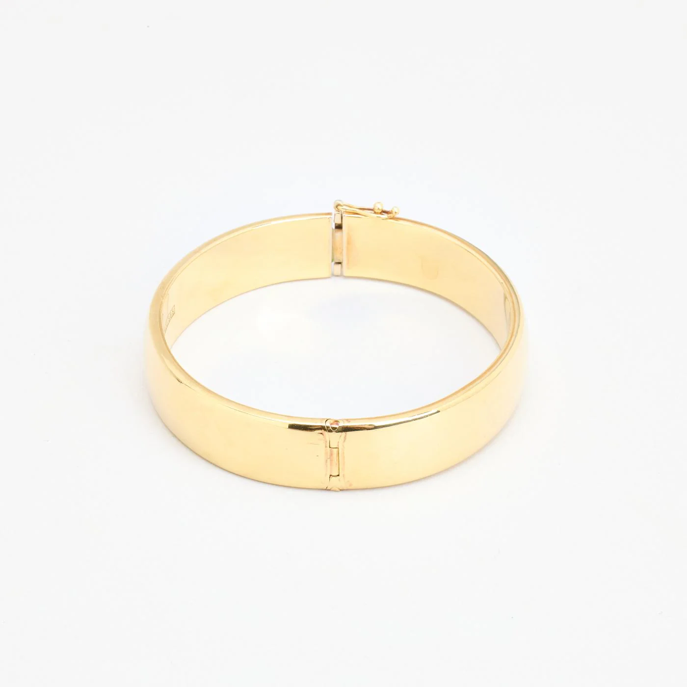 Armring med lås i 14K guld, 6.1 cm, 25.96 g - Image 5