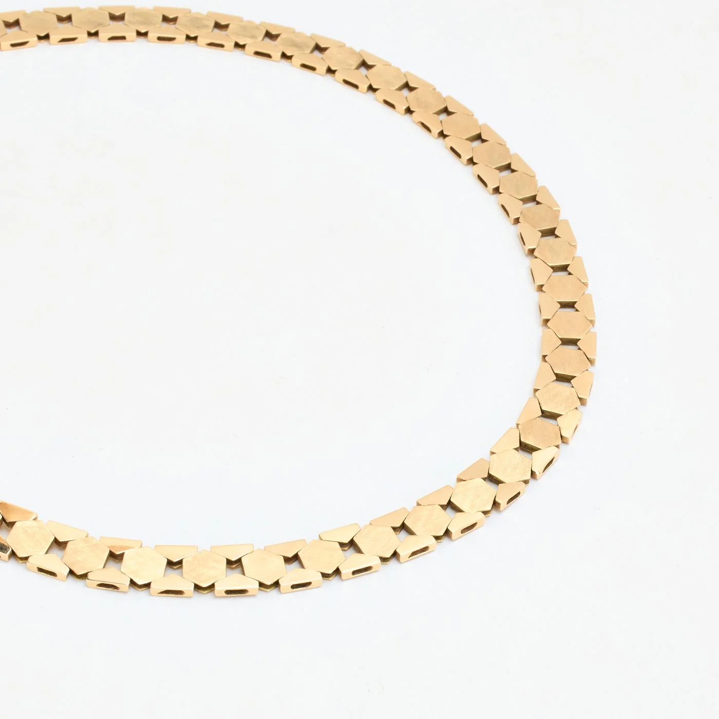 Bicelle Halsband i 14K guld, 40 cm, 34 g - Image 3