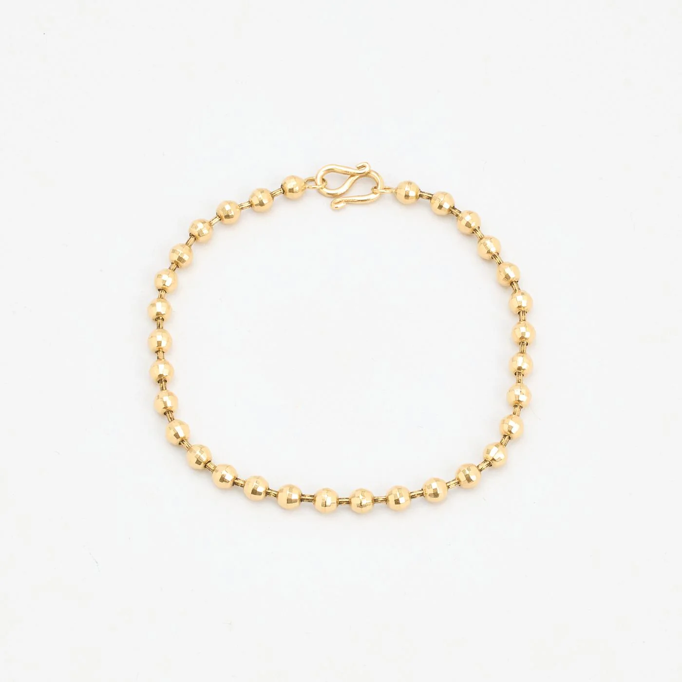 Kul Armband i 18K guld, 19.5 cm, 10.01 g