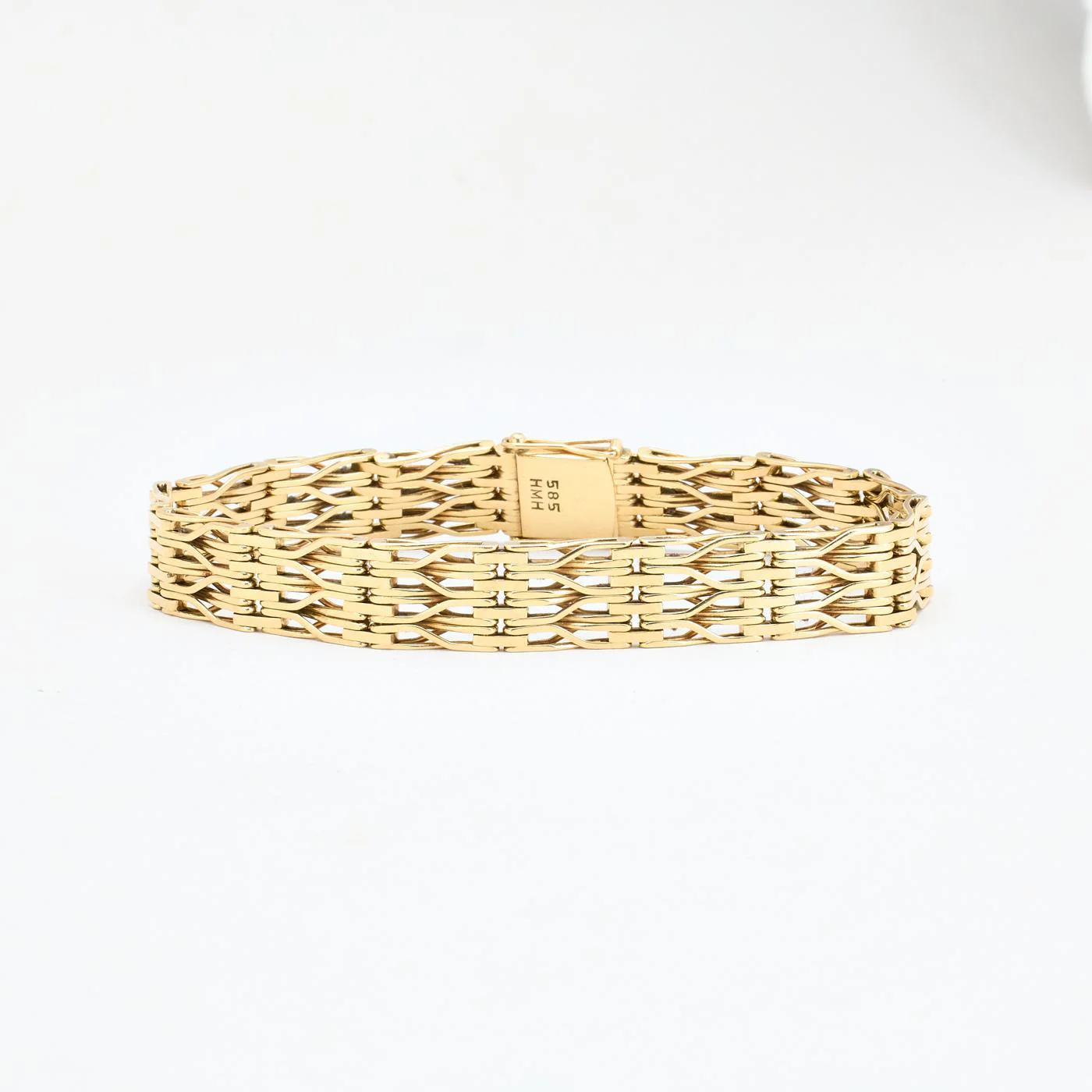 Y-länk Armband i 14K guld, 18.5 cm, 21.3 g - Image 2