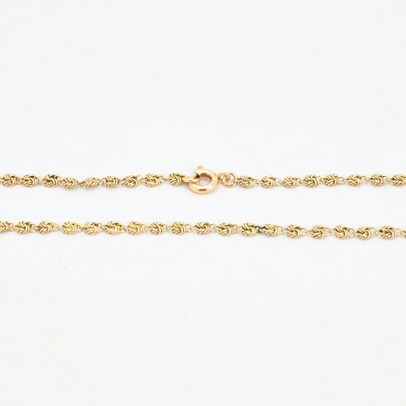Knut Halsband i 14K guld, 43.5 cm, 5.51 g - Image 3