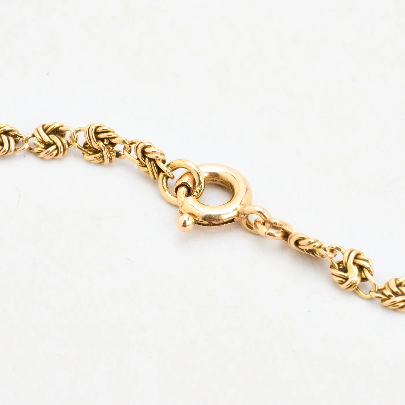 Knut Halsband i 14K guld, 43.5 cm, 5.51 g - Image 4