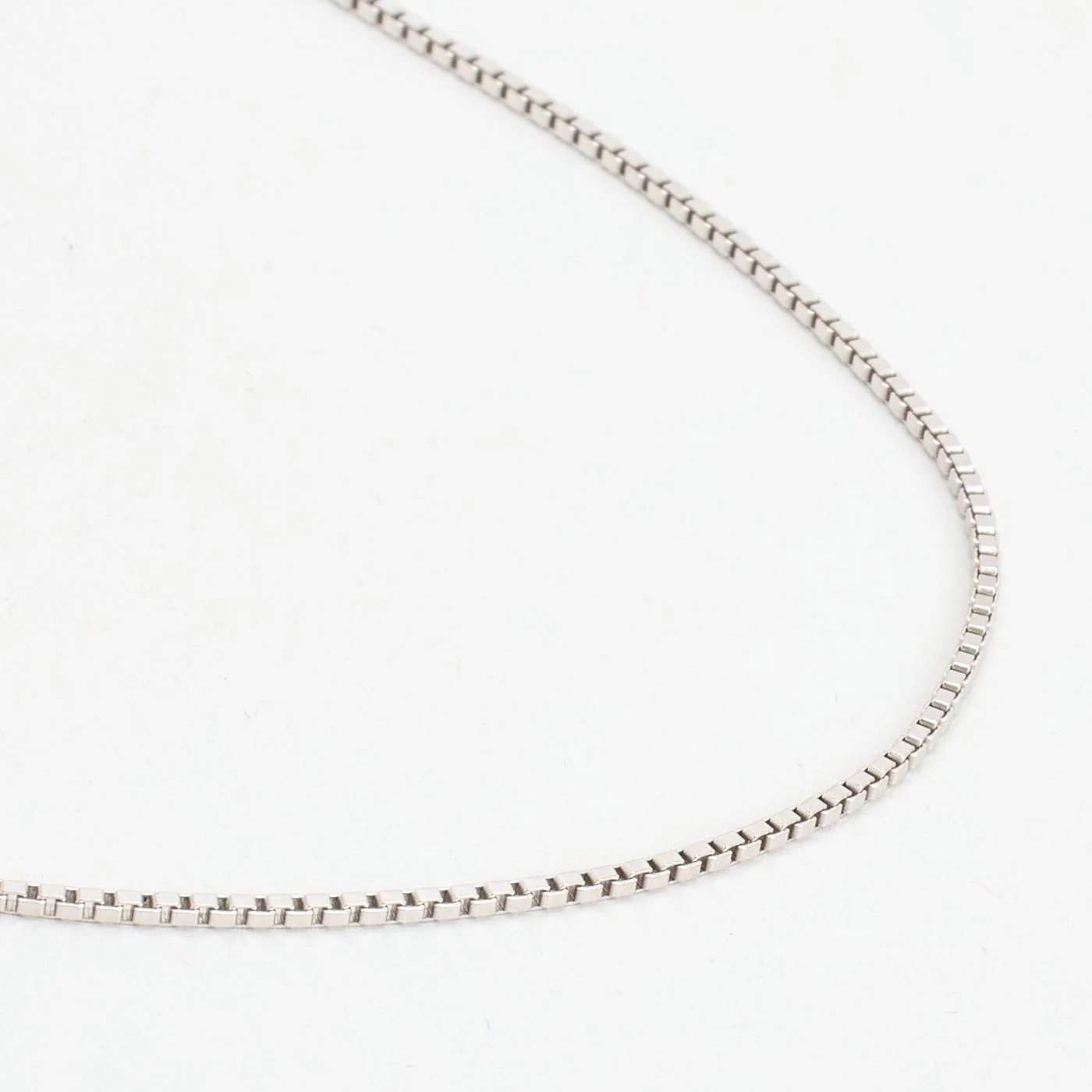 Venezia Halsband i 14K vitt guld, 46.5 cm, 4.17 g - Image 3
