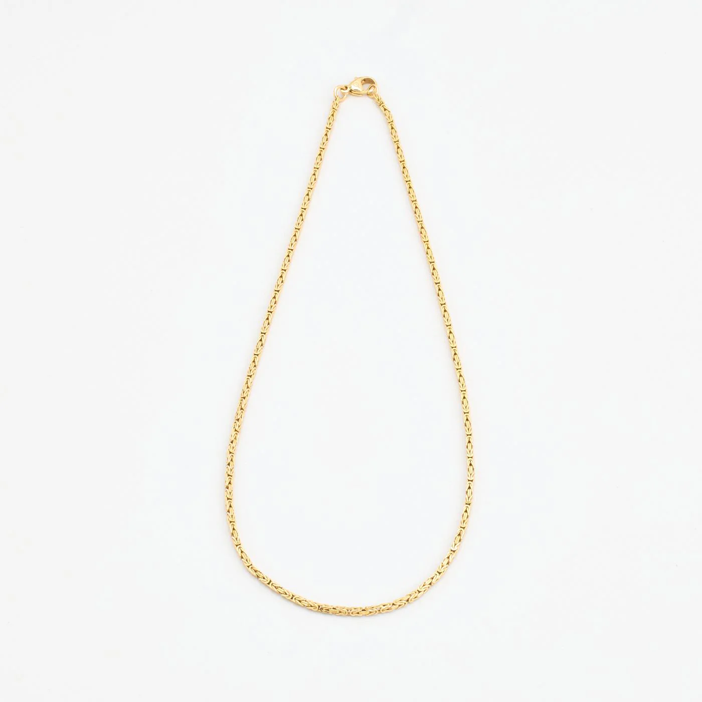 Kejsarlänk Halsband i 14K guld, 43 cm, 10 g