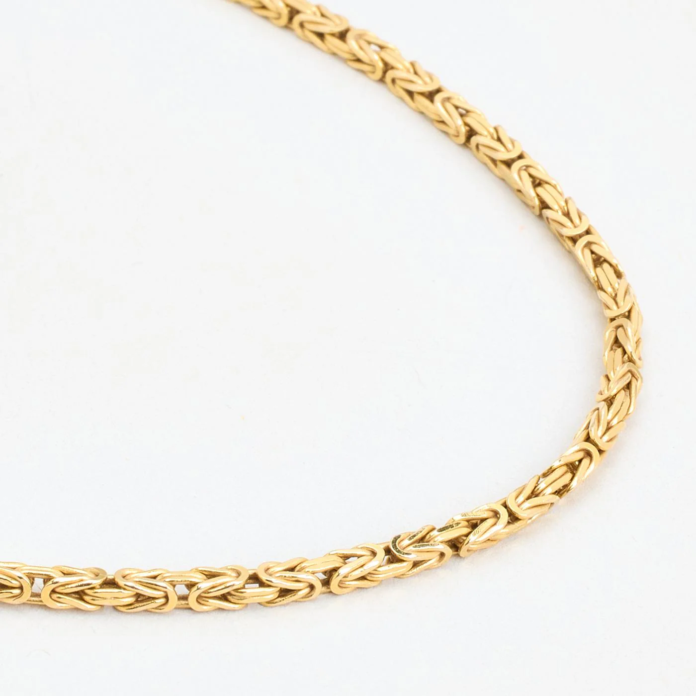 Kejsarlänk Halsband i 14K guld, 43 cm, 10 g - Image 2
