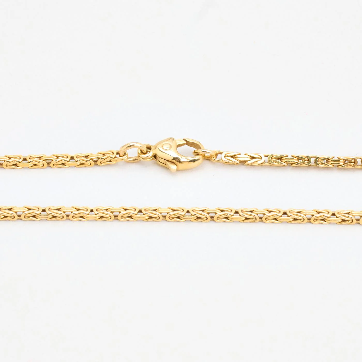 Kejsarlänk Halsband i 14K guld, 43 cm, 10 g - Image 3