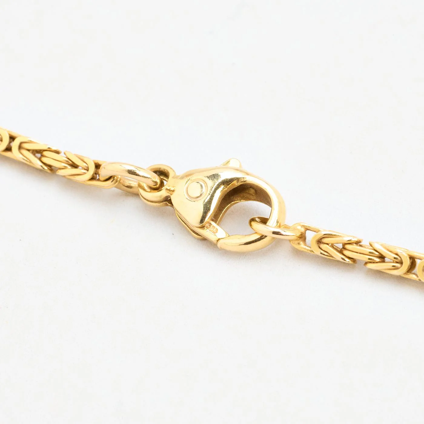 Kejsarlänk Halsband i 14K guld, 43 cm, 10 g - Image 4