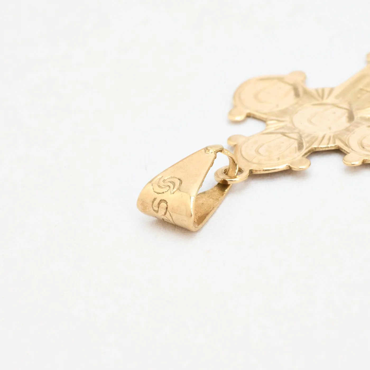 Dagmarkors i 8K guld, 2.5 cm, 0.75 g - Image 4