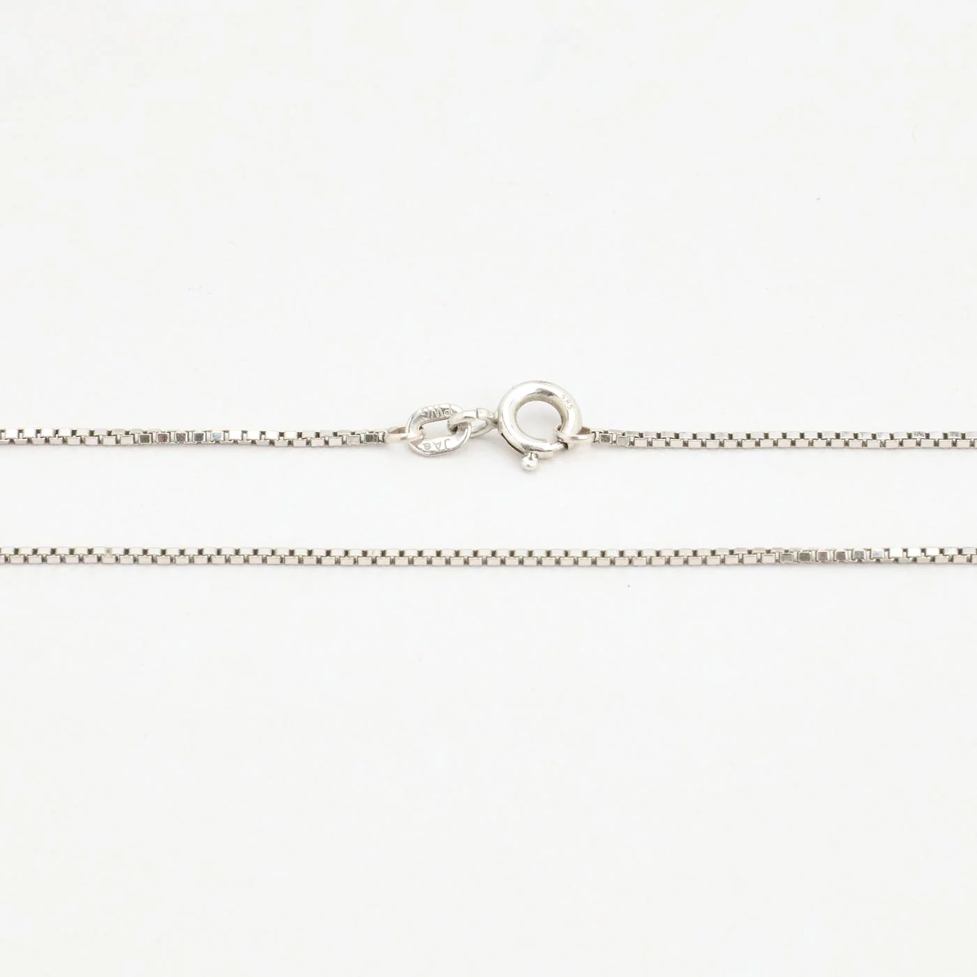 Venezia Halsband i 14K vitt guld, 44 cm, 2.86 g - Image 4