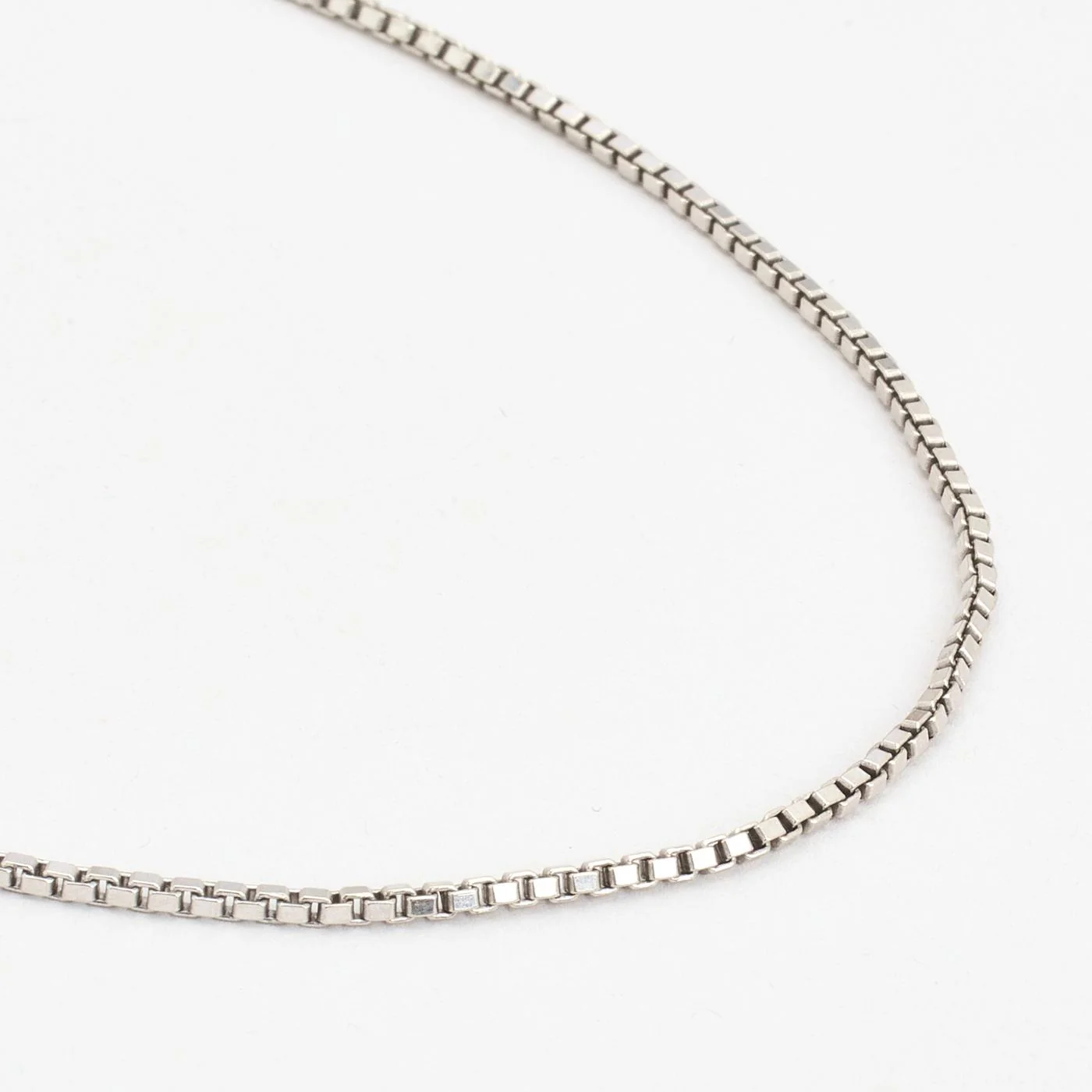 Venezia Halsband i 14K vitt guld, 44 cm, 5.68 g - Image 3
