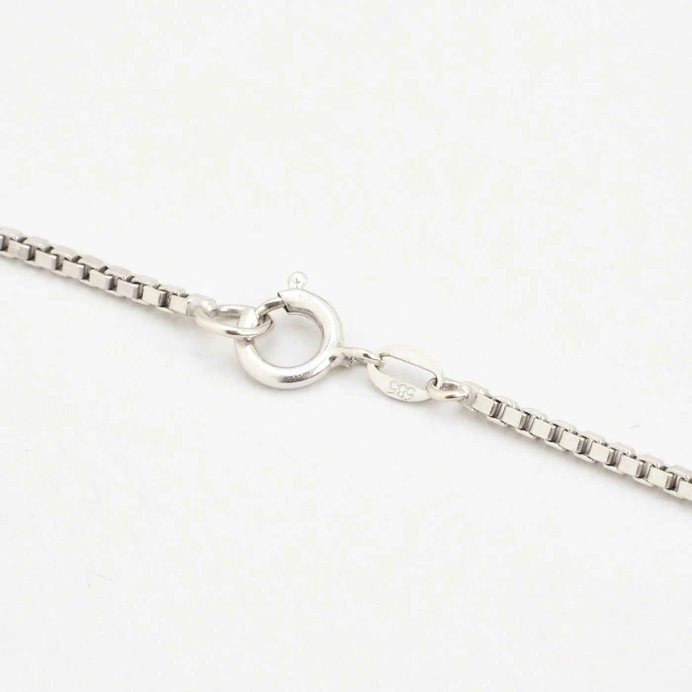 Venezia Halsband i 14K vitt guld, 44 cm, 5.68 g - Image 5