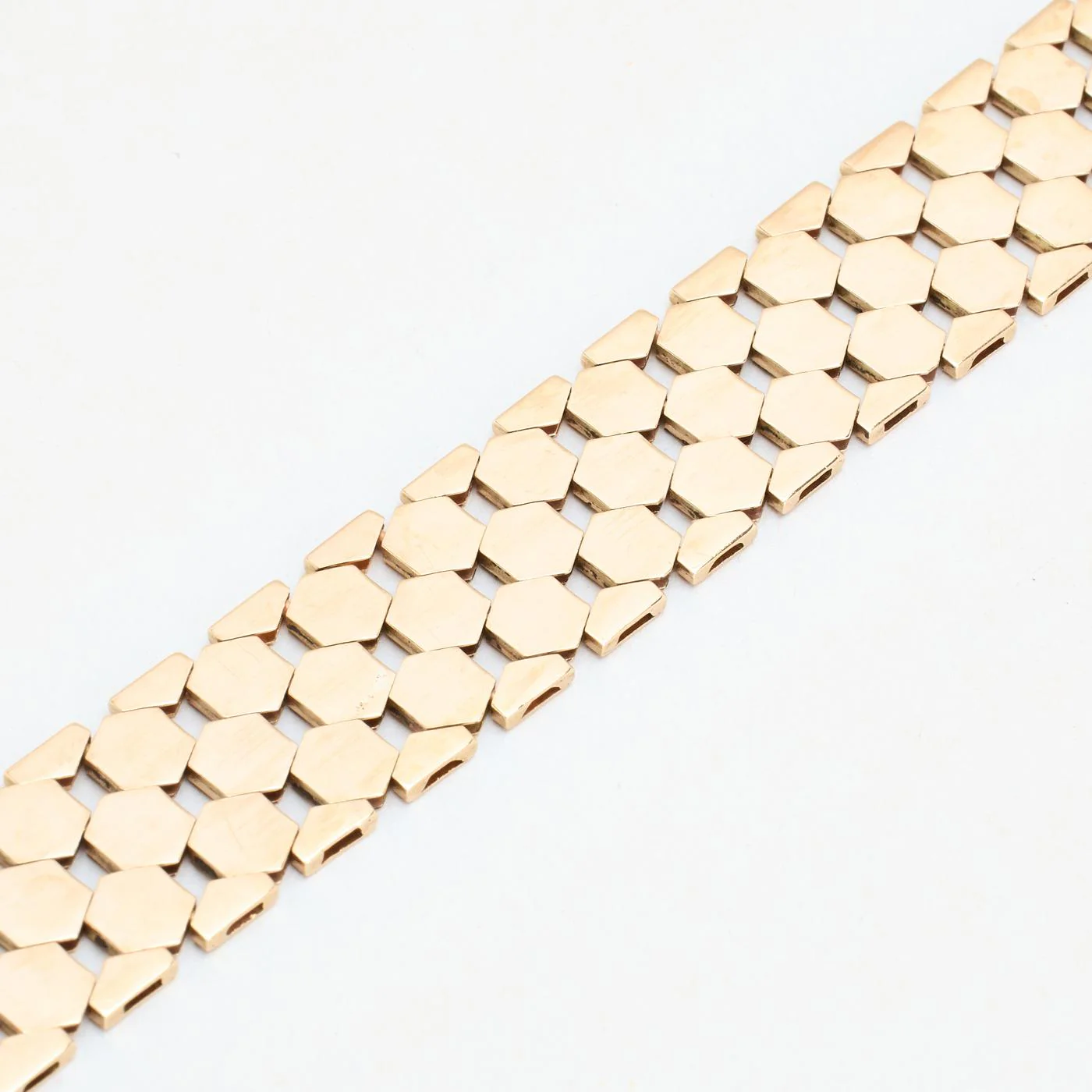 Bicelle Armband i 8K guld, 17.5 cm, 31 g - Image 3