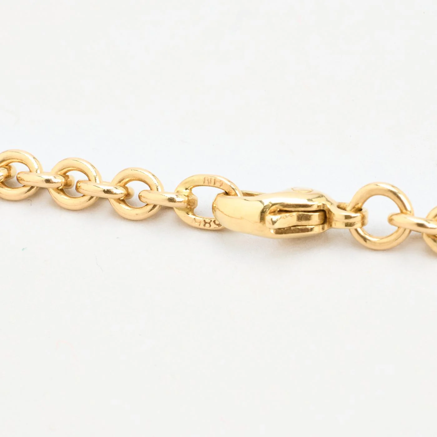 Ärtkedja Halsband i 14K guld, 56.5 cm, 22.9 g - Image 5