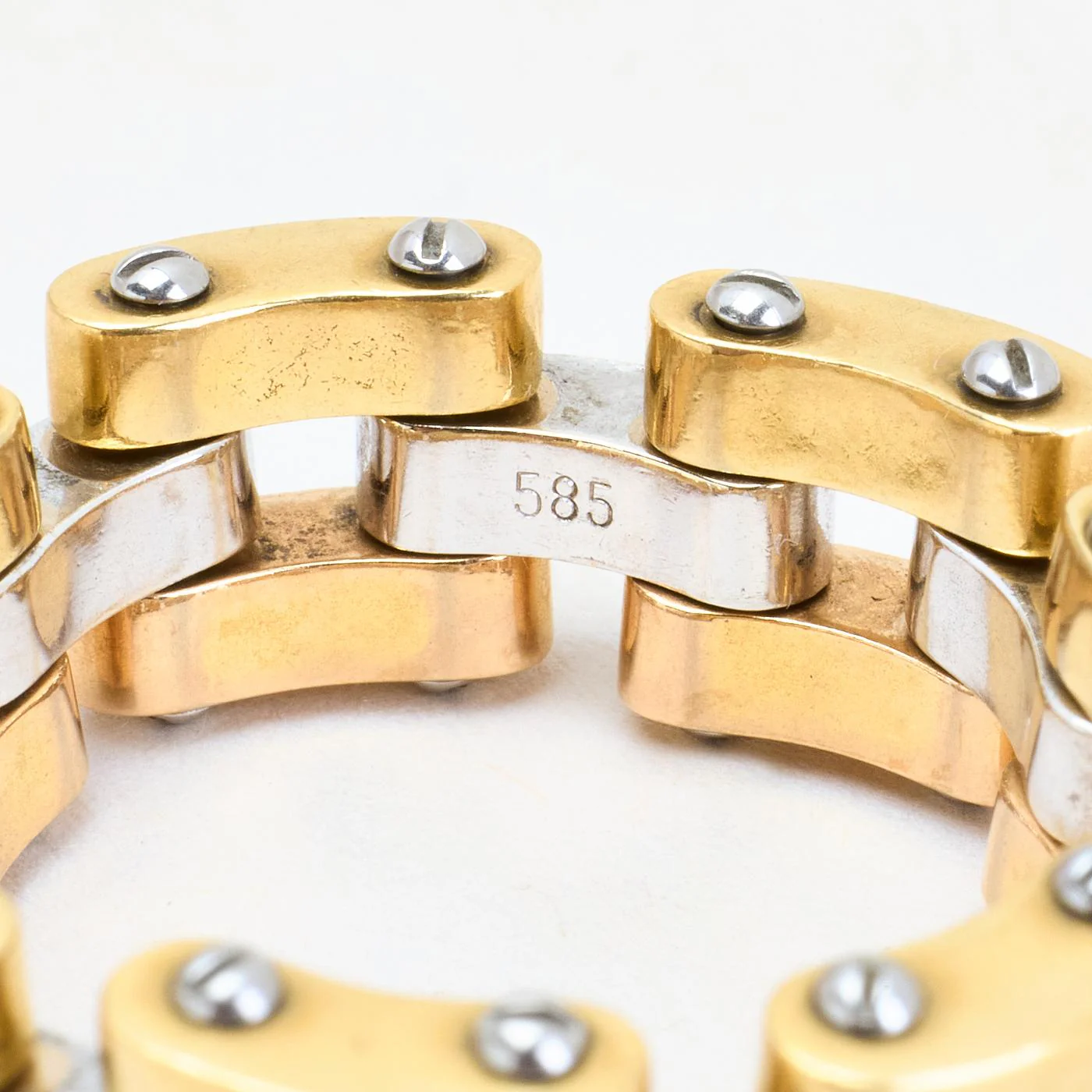 Kedjering i 14K guld strl. 19.4 / strl. 61 - Image 5