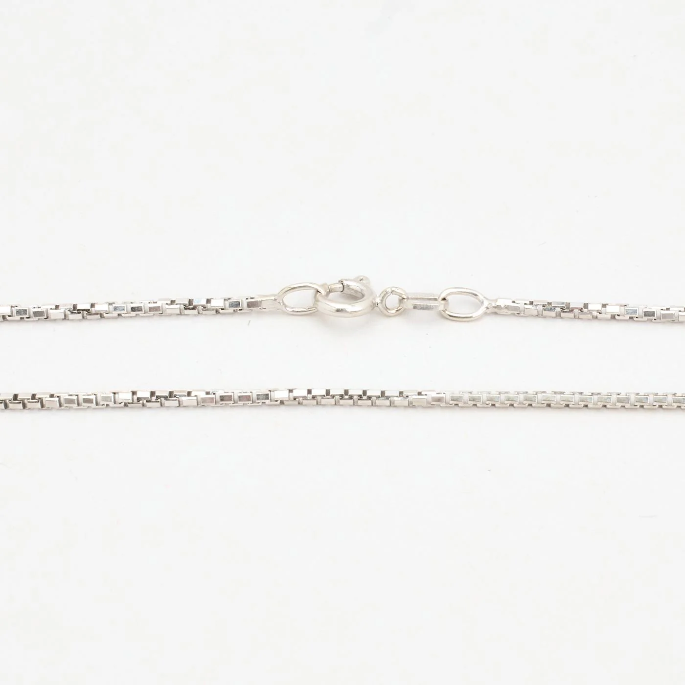 Venezia Halsband i 14K vitt guld, 39.5 cm, 4.6 g - Image 4