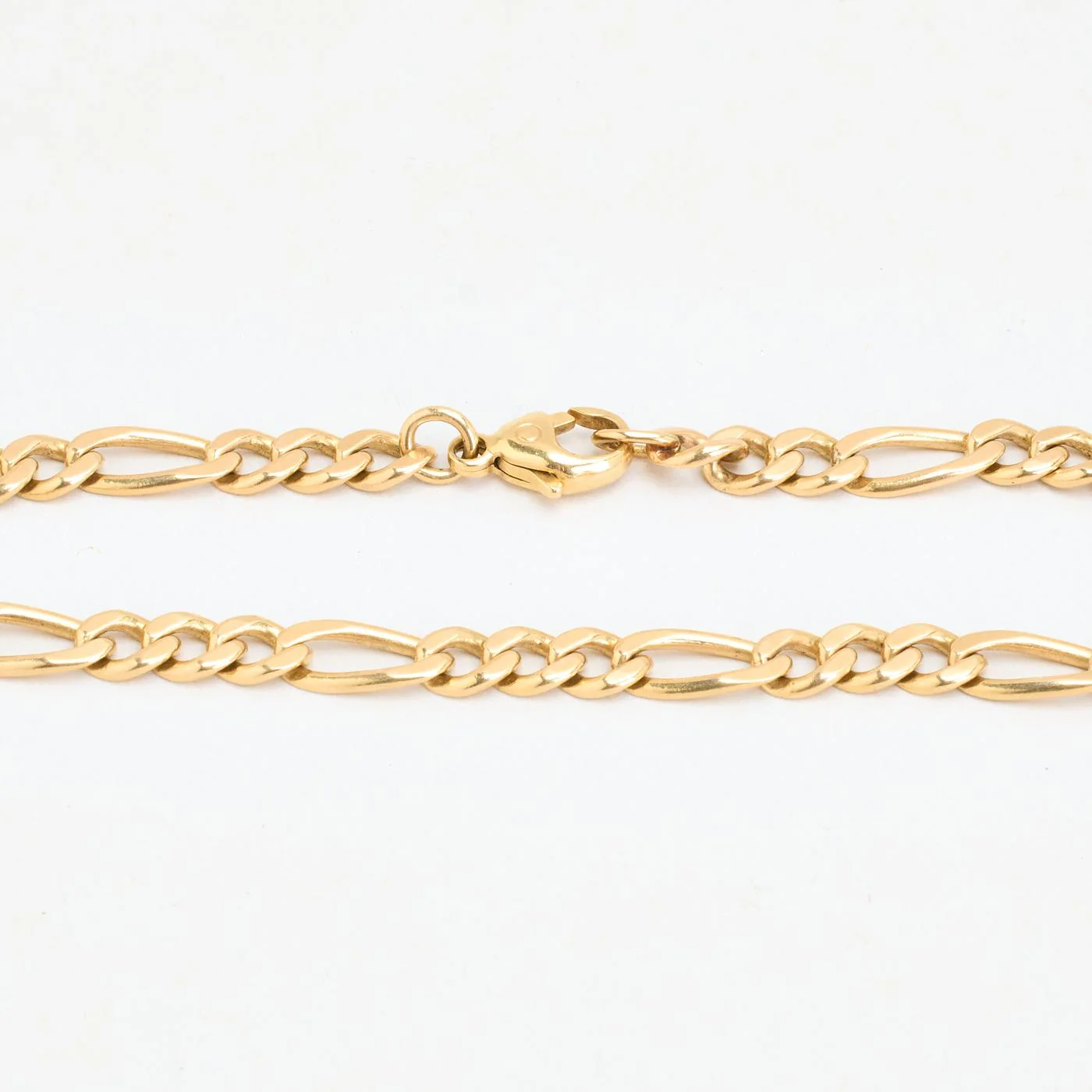 Figaro Ankelkedja i 14K guld, 19.5 cm, 8.7 g - Image 3