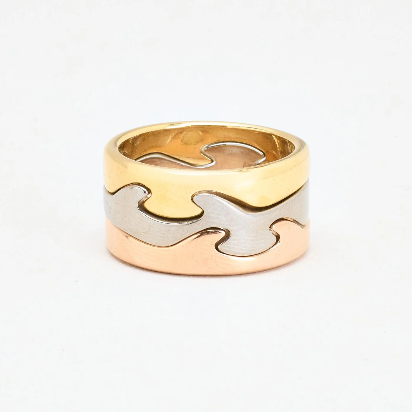 Georg Jensen Fusion band i 18K guld strl. 16.2 / strl. 51 - Image 3