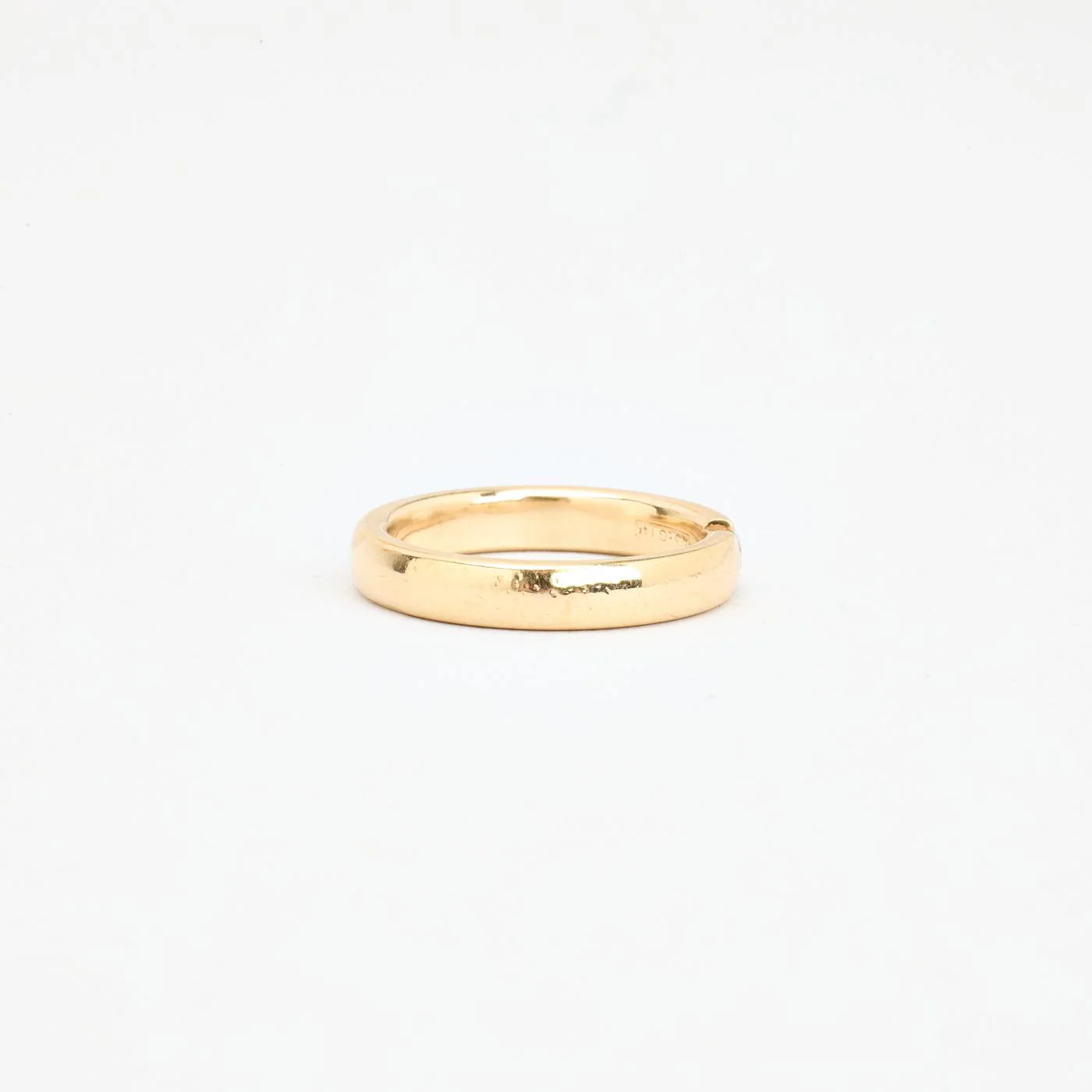 Alliansring med diamant (0.09 ct) i 14K guld strl. 16.2 / strl. 51 - Image 2