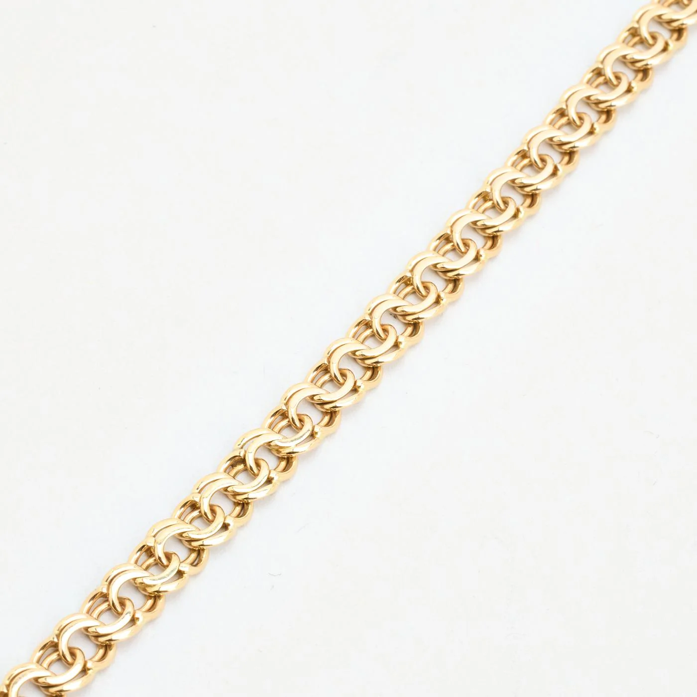 Bismarck Armband i 14K guld, 19 cm, 9.4 g - Image 3