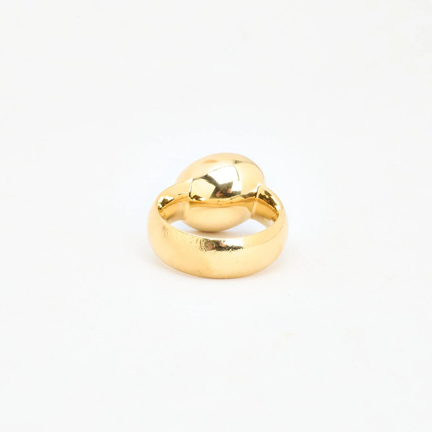 Georg Jensen Nordic Summer statementring i 18K guld med en rökkvarts strl. 15.9 / strl. 50 - Image 3
