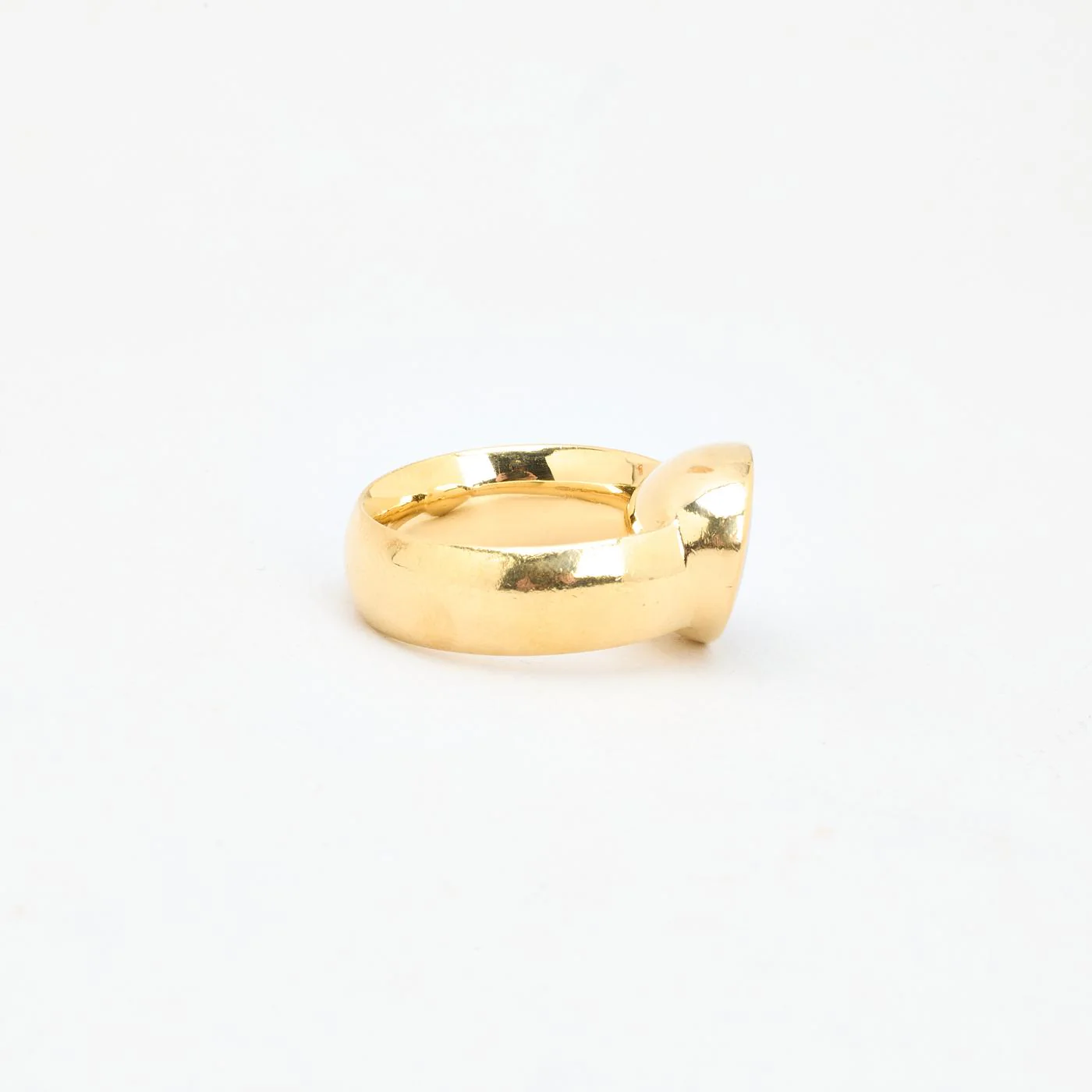 Georg Jensen Nordic Summer statementring i 18K guld med en rökkvarts strl. 15.9 / strl. 50 - Image 4