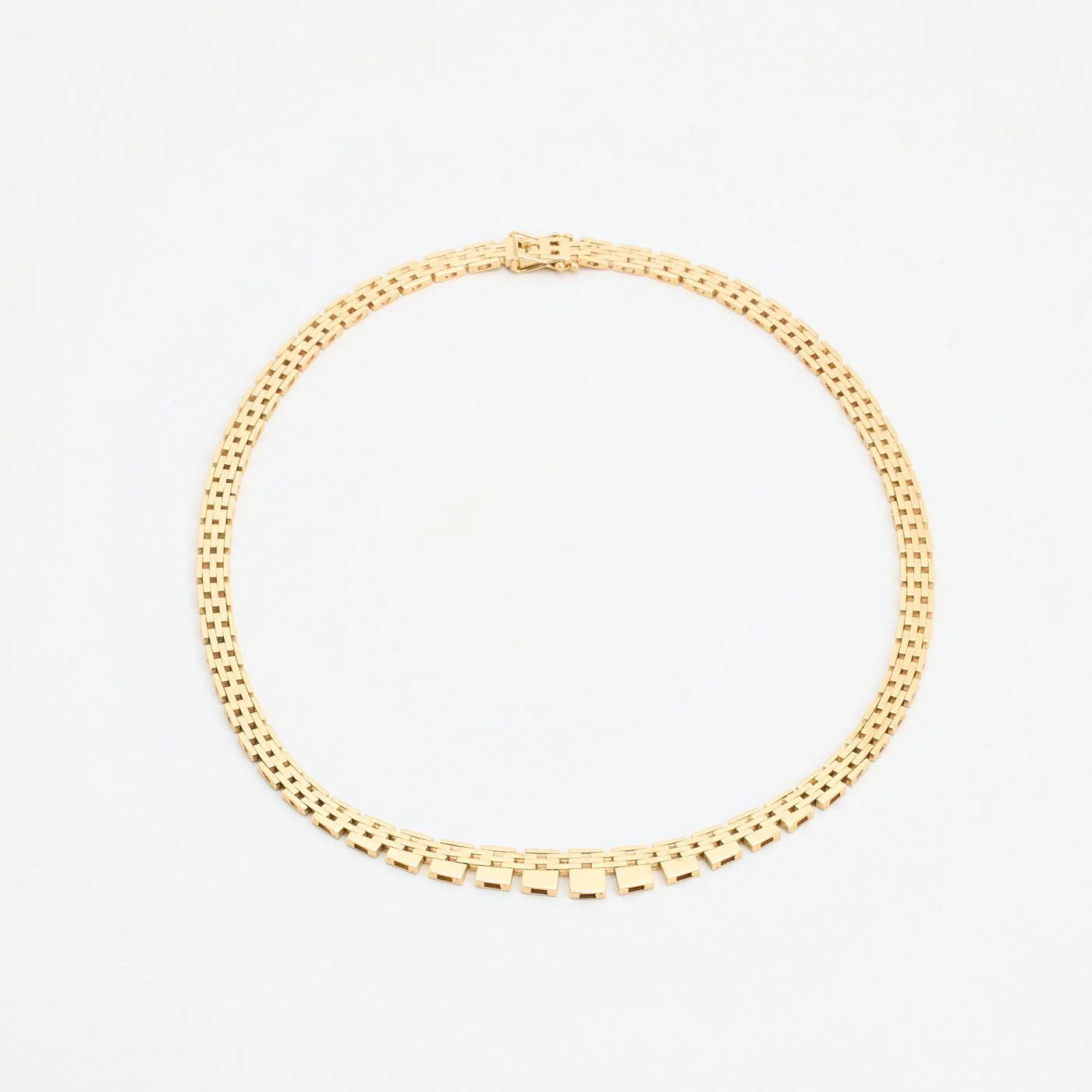 Korridor Halsband i 14K guld, 38 cm, 22.5 g