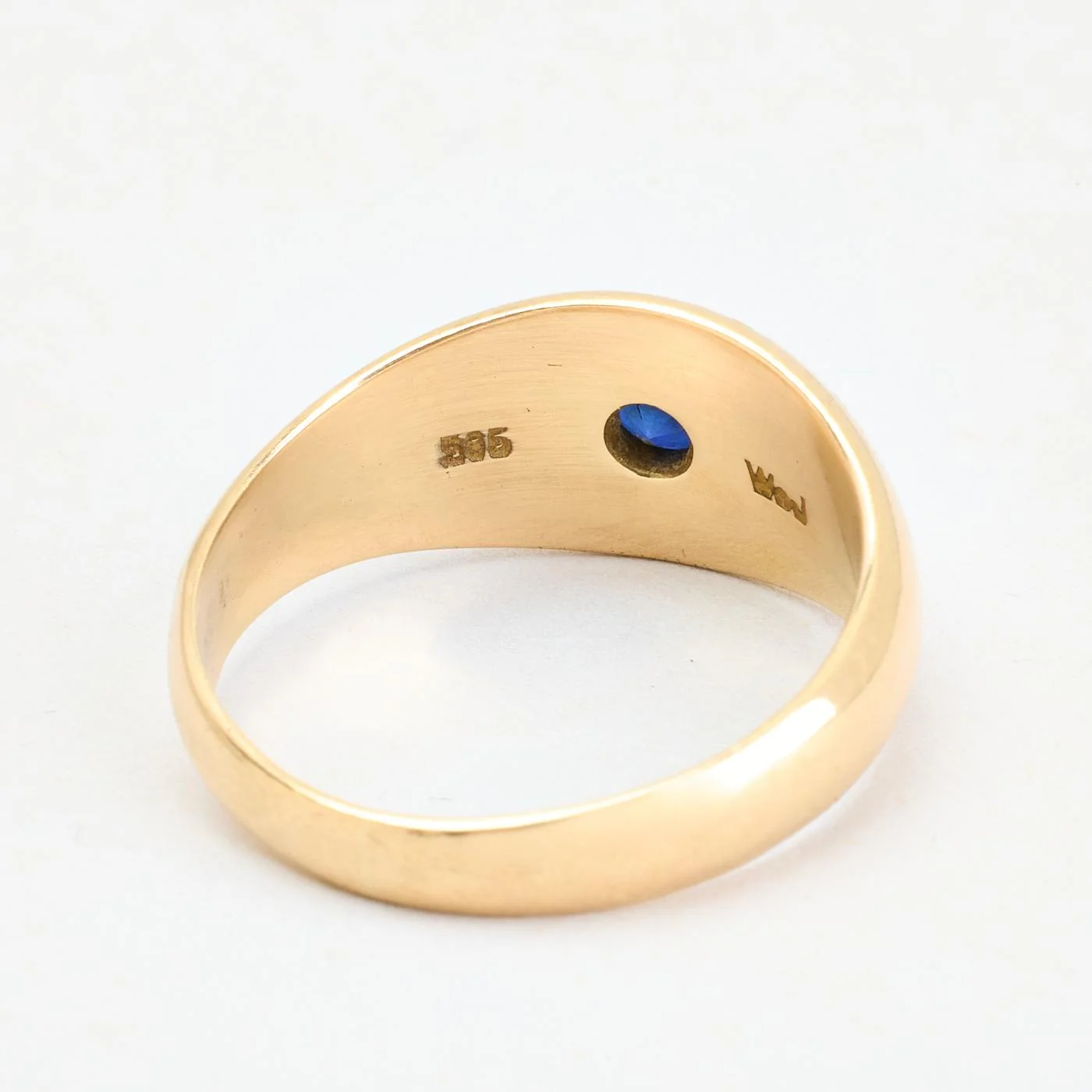 Gypsyring i 14K guld strl. 19.1 / strl. 60 - Image 5