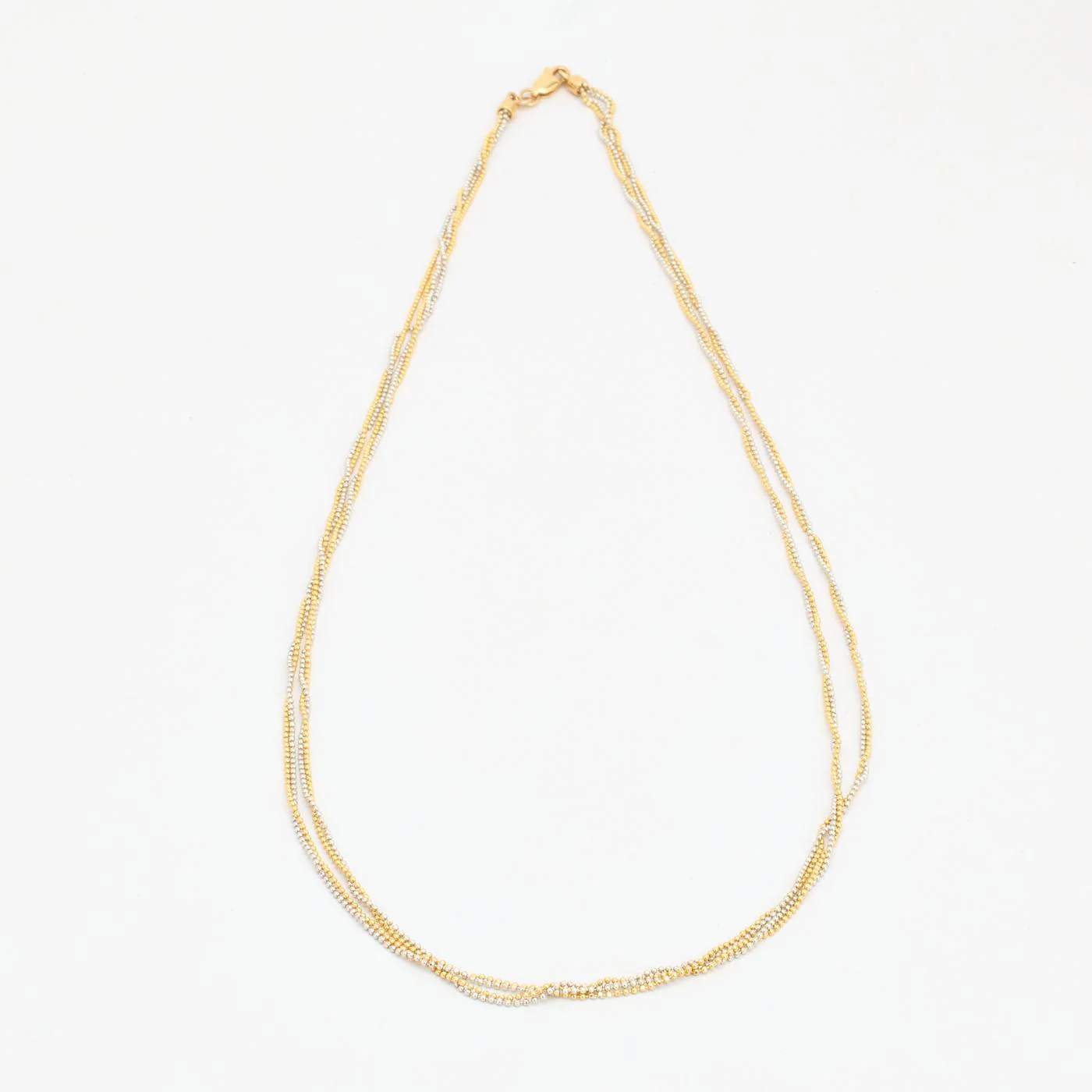 Kul collier i 14K guld, 62 cm, 9.2 g - Image 2