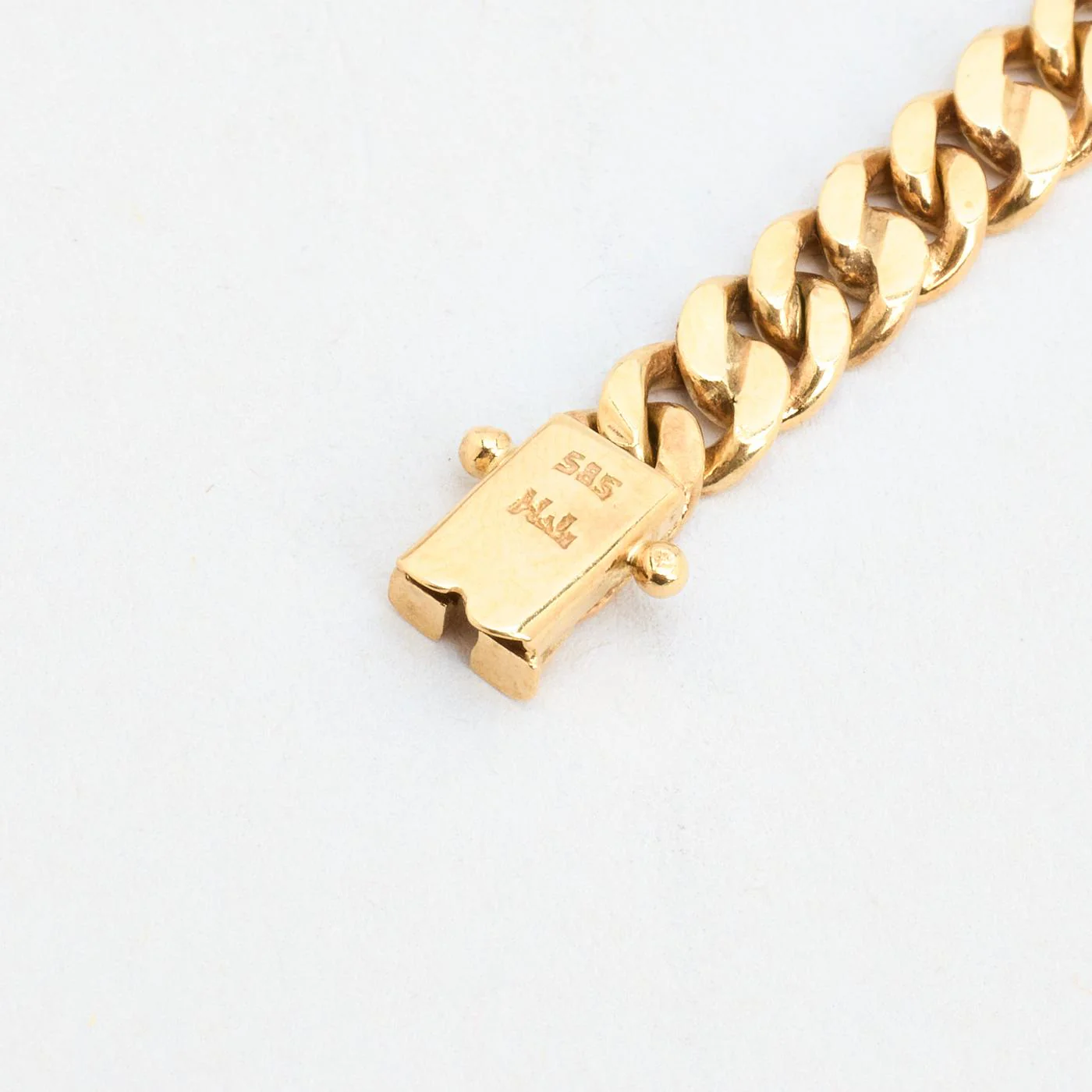 Pansar Armband i 14K guld, 19 cm, 11.2 g - Image 5