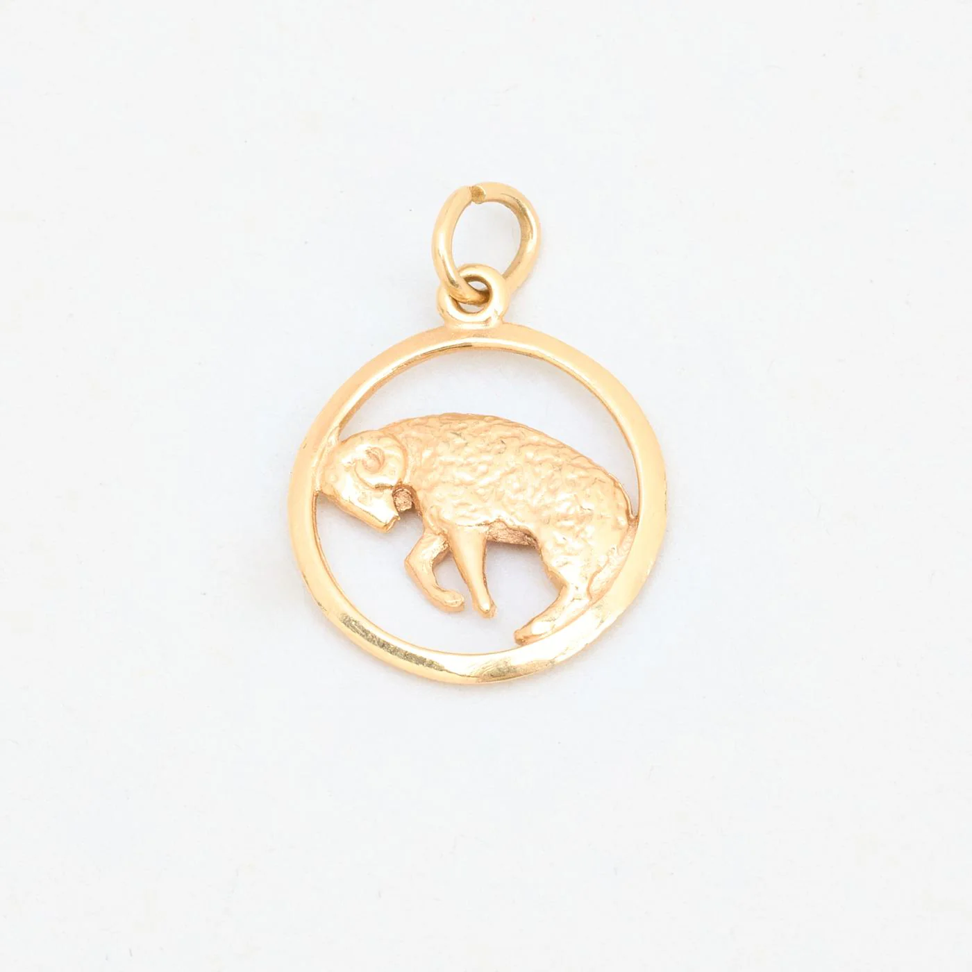Stenbock Hänge i 14K guld, 2 cm, 1.71 g - Image 2