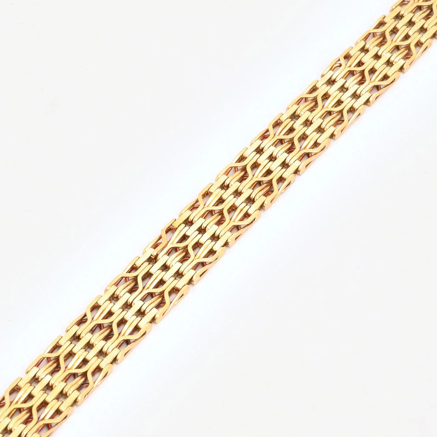 Y-länk Armband i 14K guld, 20 cm, 23 g - Image 3