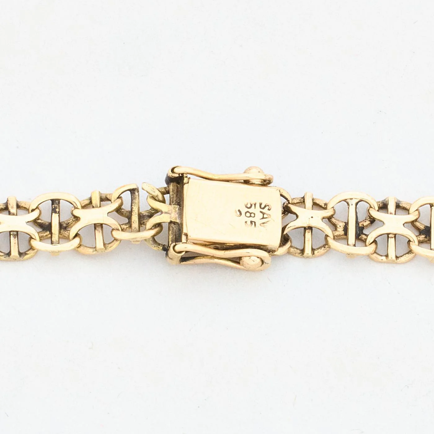X-länk Armband i 14K guld, 20 cm, 9.8 g - Image 4