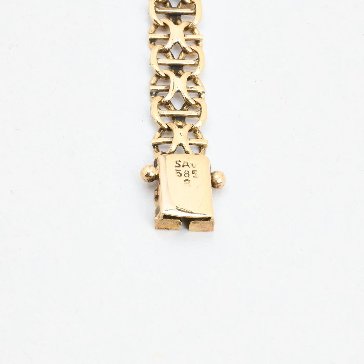 X-länk Armband i 14K guld, 20 cm, 9.8 g - Image 5