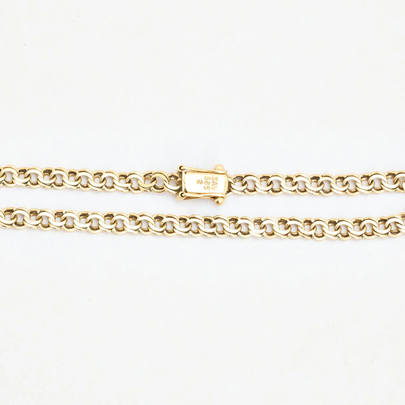 Bismarck Armband i 14K guld, 19.5 cm, 5.8 g - Image 3