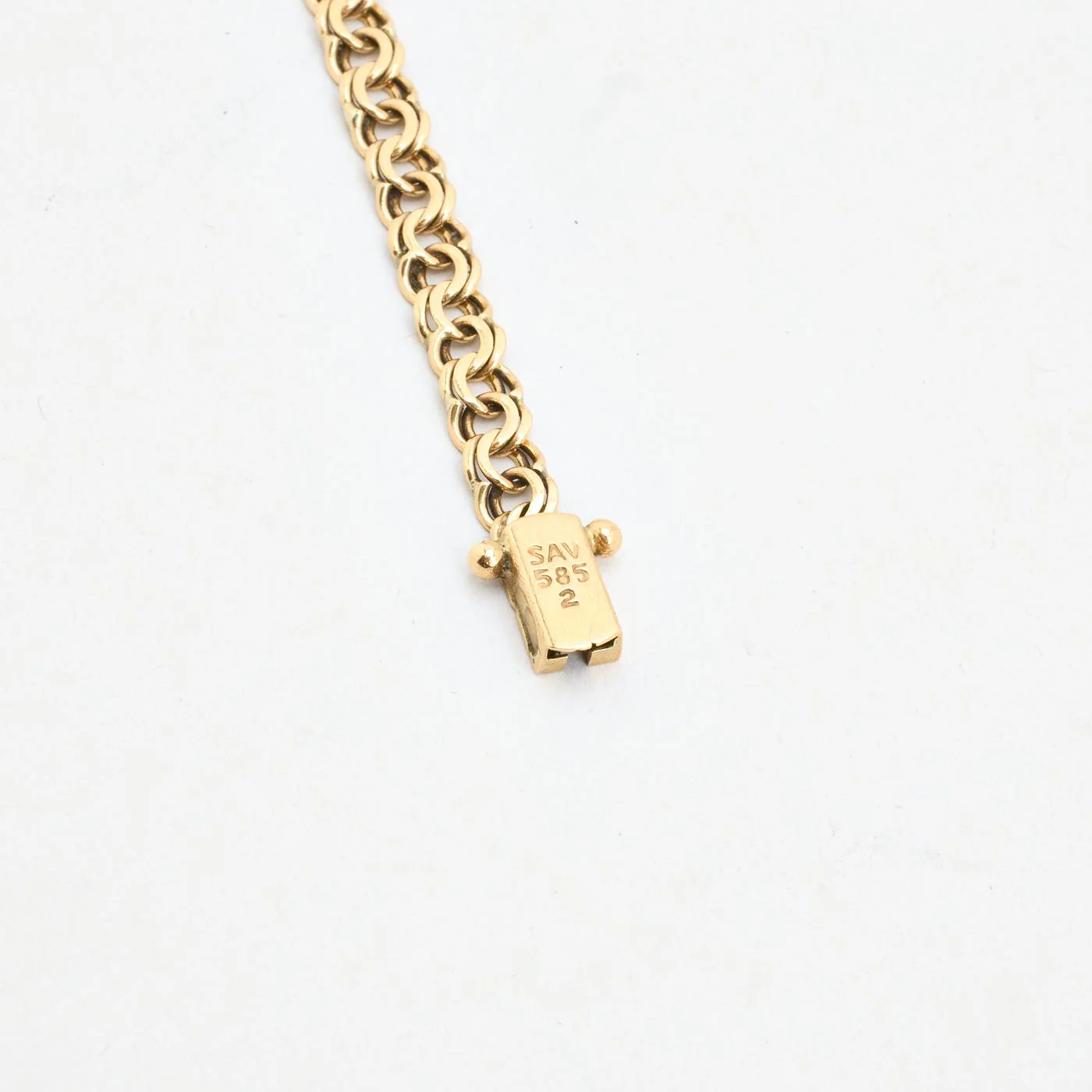 Bismarck Armband i 14K guld, 19.5 cm, 5.8 g - Image 4