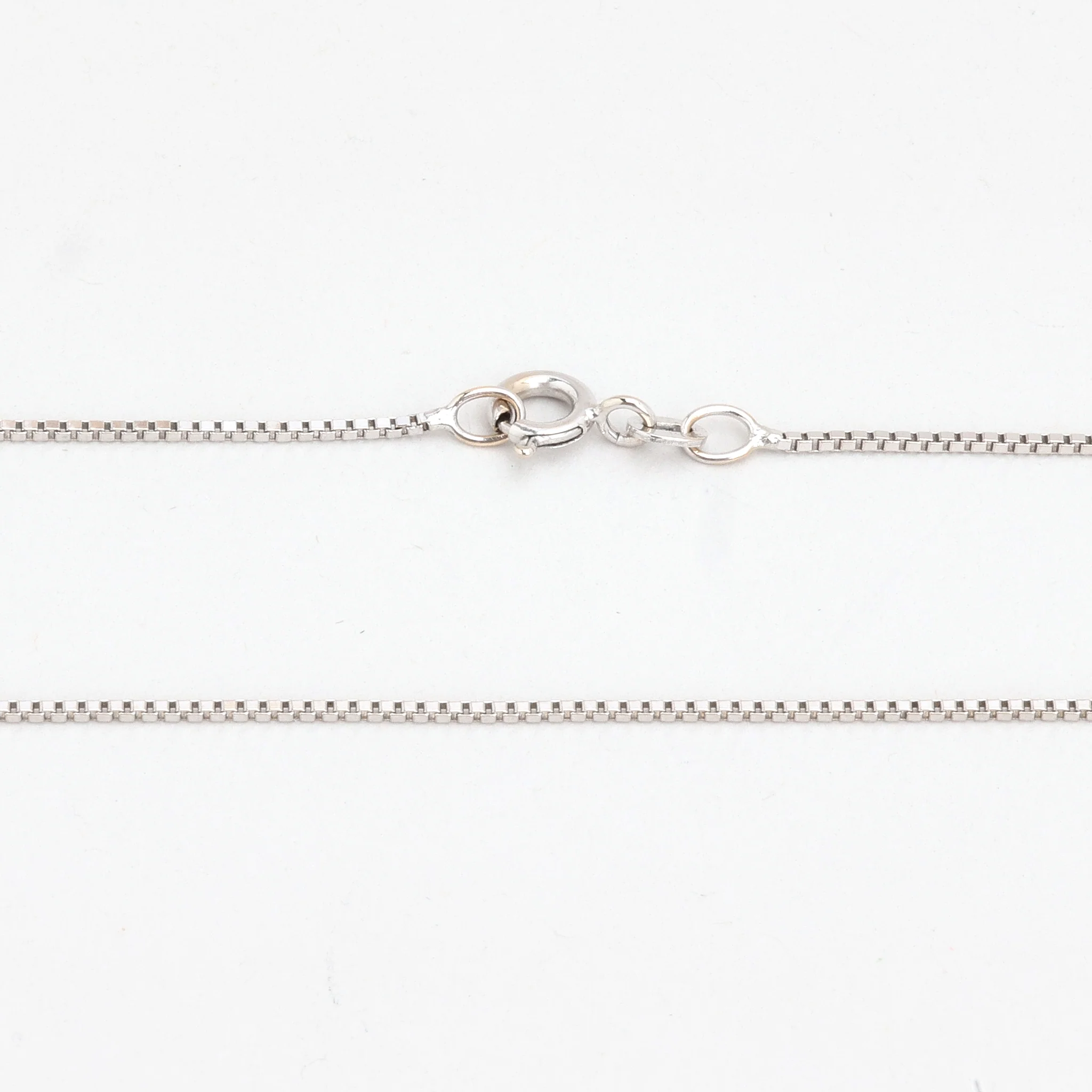 Venezia Halsband i 14K vitt guld, 47 cm, 2.7 g - Image 4